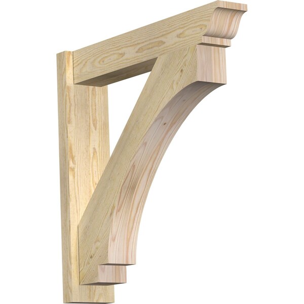 Ekena Millwork Imperial Rough Sawn Traditional Outlooker, Douglas Fir, 6"W x 30"D x 30"H OUT06X30X30IMP01RDF - main